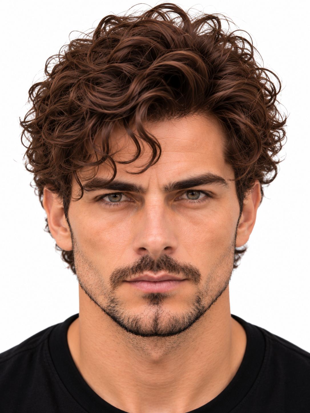 Natural Curly Waves Men's Hair System | Curly Toupee – XHairLab