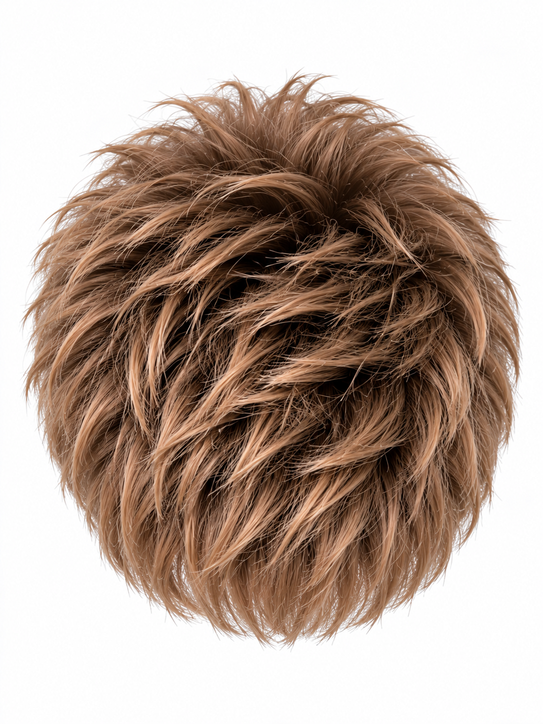 Textured French Crop Men's Hair System – Thick Ash Blonde Fringe Toupee | XHairLab - Image 4