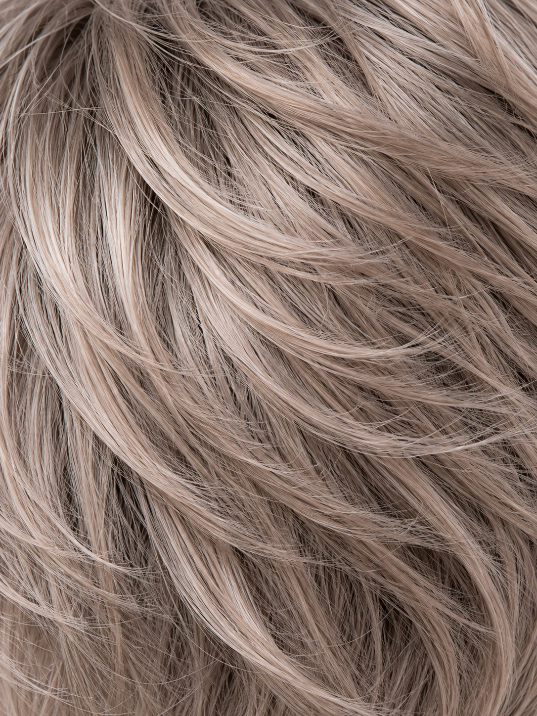 Modern Shaggy Layers Men's Hair System – Ash Silver Gray Layered Wig | XHairLab - Image 10