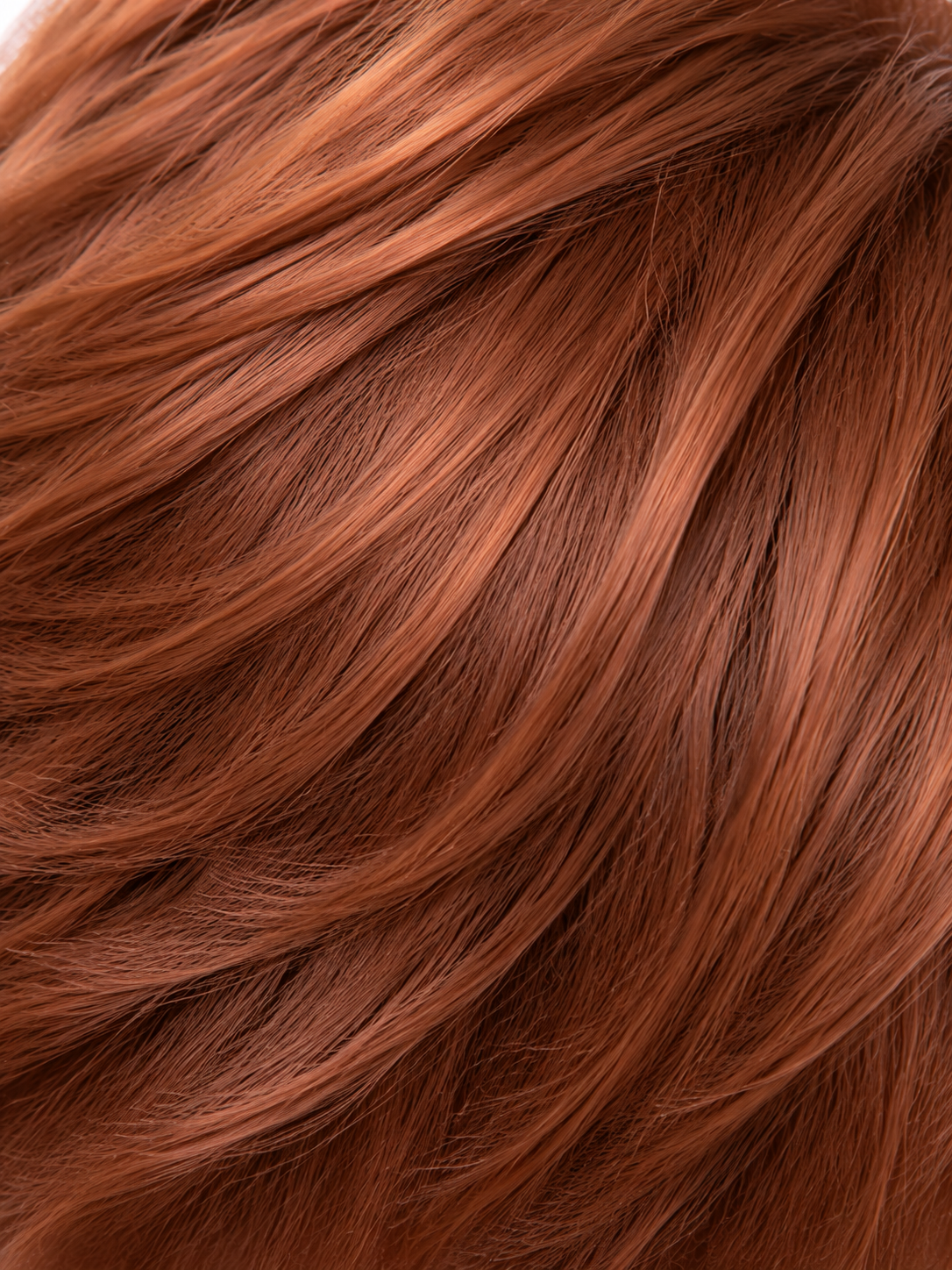 Copper Auburn Flow Men's Hair System – Smooth Medium-Length Layered Hair | XHairLab - Image 10